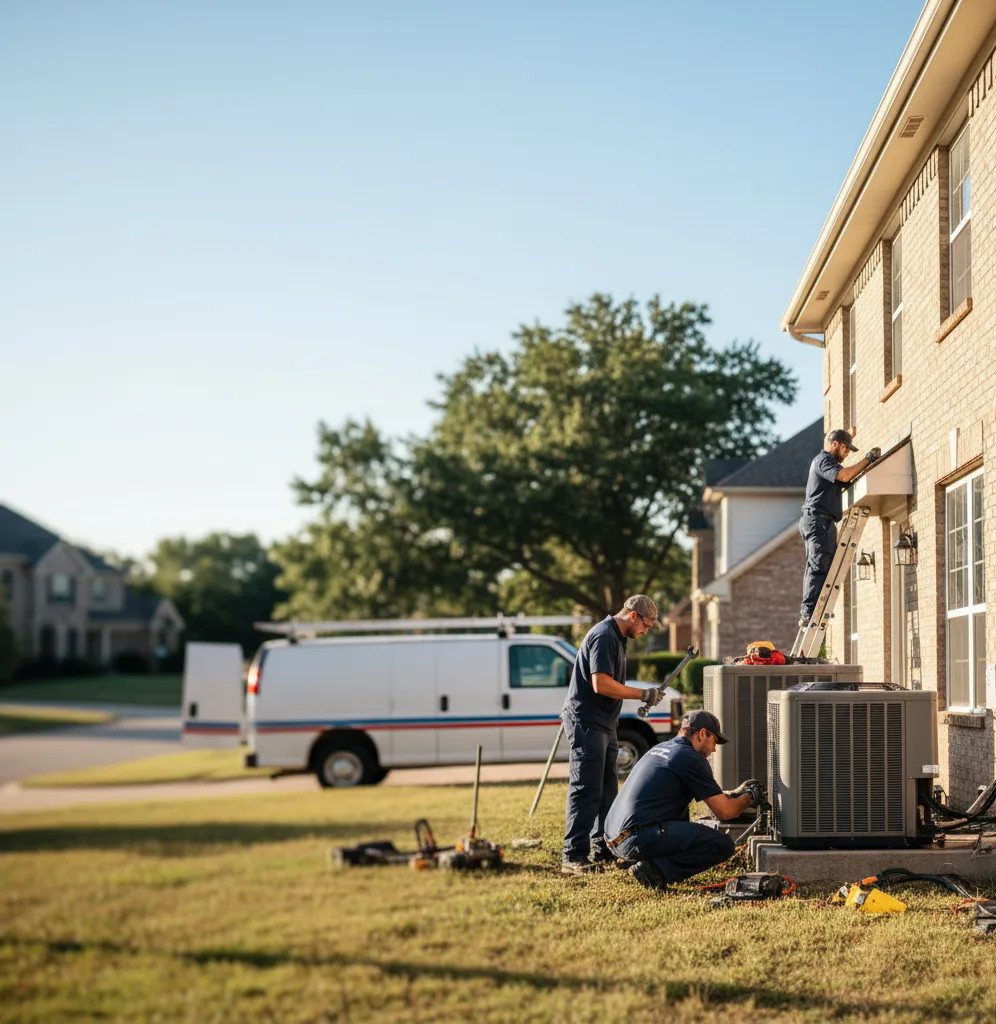HVAC Repair in Cushing